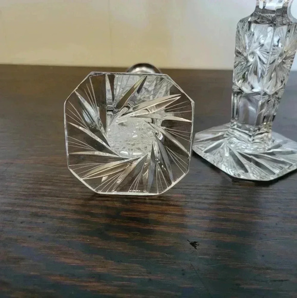 Vintage Cut Candle Holder (Set of 2) - Picture 3 of 8